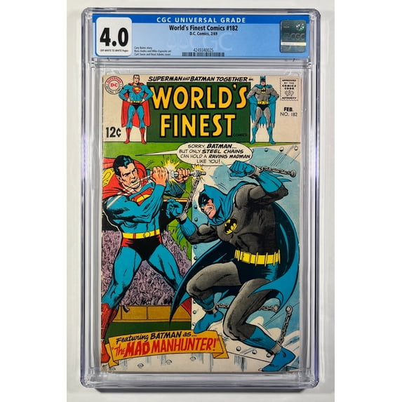 World's Finest Comics #182 - CGC 4 Comic Book