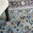thumbnail image 6 of Nourison Global Vintage Traditional Persian Teal/Multicolor 5'3" x 7'6" Area Rug, (5' x 8'), 6 of 8