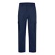 thumbnail image 3 of Pantalones largos para hombre, lisos, informales, con bolsillos, botones y cremallera, cintura elástica, rectos, para exteriores, cargo, de poliéster., 3 of 5
