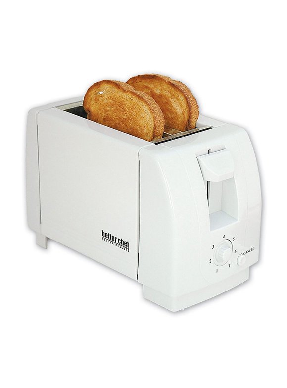 2 Slice Toasters in Toasters White