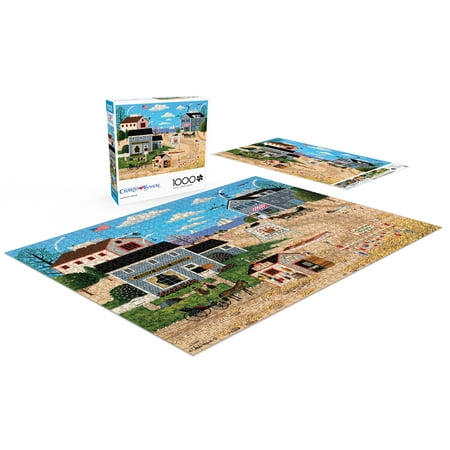Buffalo Games 1000-Piece Charles Wysocki Nantucket Breeze Adult Interlocking Jigsaw Puzzle