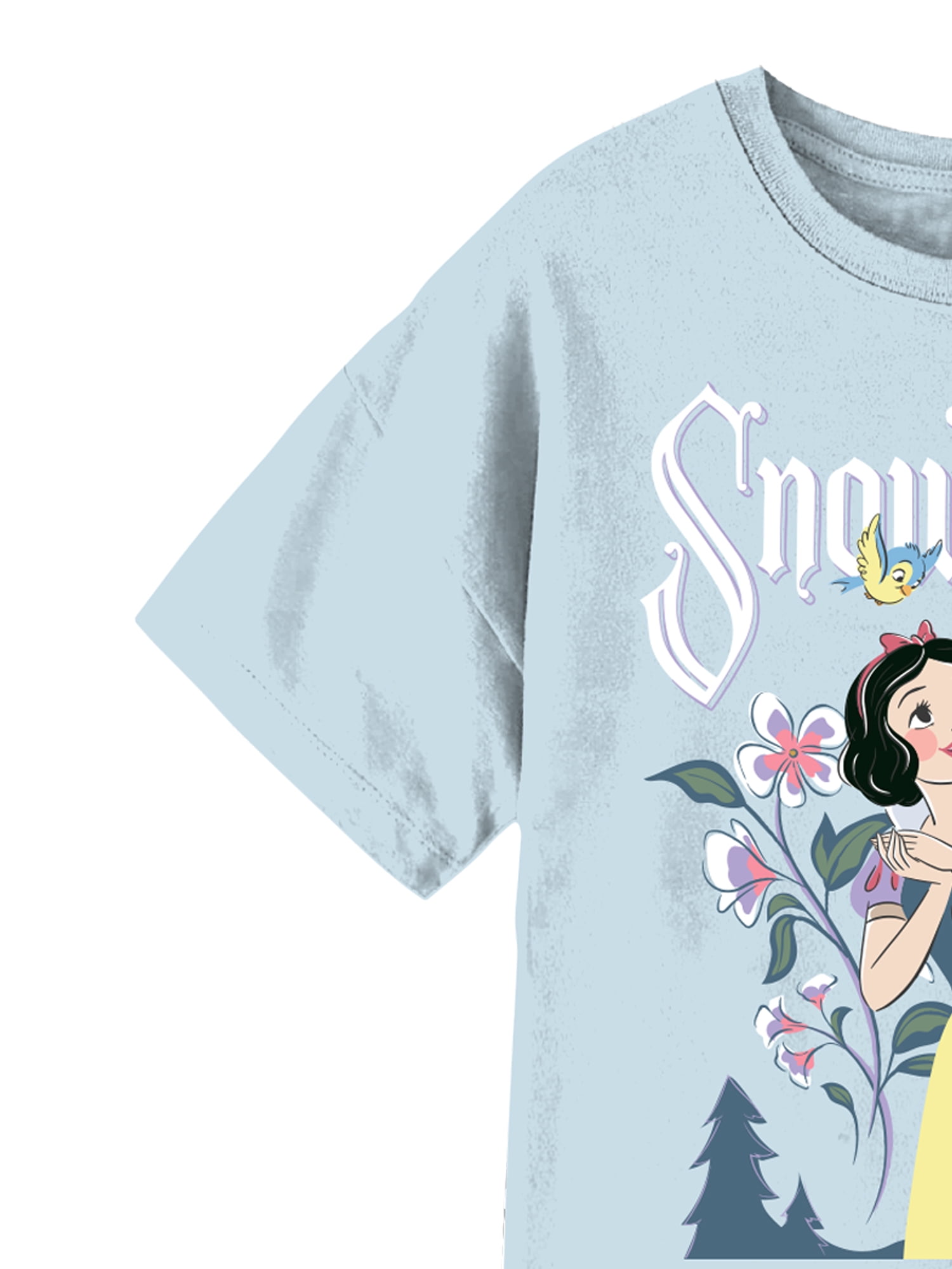 Disney Snow White Girls Short Sleeve Graphic T-Shirt, Sizes 4-16
