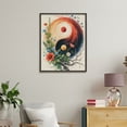 thumbnail image 4 of Paint by Numbers Kit for Adults, Yin Yang Floral Nature Art Paint by Numbers, Easy Paint by Numbers Kit for Adults Beginner, DIY Adult Paint by Number Kits on Canvas, Home Decor, 4 of 7