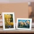 thumbnail image 4 of 4x6 Picture Frame Set of 12, Multi White Woodgrain 4 by 6 Photo Frames Bulk for Wall or Tabletop Display,White, 4 of 6