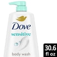 thumbnail image 4 of Dove Body Wash With Pump For 24hr Lotion-Soft Skin Sensitive Skin Moisturizing Skin Cleanser Gentle Hypoallergenic Formula With No Sulfates No Parabens ,30.6 fl oz, 4 of 12