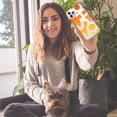 thumbnail image 5 of MUNDAZE Apple iPhone 14 Shockproof Clear Hybrid Protective Phone Case Orange Yellow Clear Funny Text Quote Fosho Cover, 5 of 5