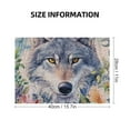 thumbnail image 2 of Sheronv Wolf Flowers Watercolor Art Wooden Jigsaw Puzzle Horizontal Style Family Friends Gift Eco-Friendly Wood 300 PCS, 2 of 6