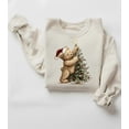 thumbnail image 2 of Teddy Bear and Christmas Tree Sweatshirt - Vintage Style Xmas Crewneck Sweater - Sizes S-5XL ,Art Print JSC, 2 of 5
