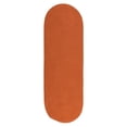 thumbnail image 1 of Colonial Mills Rug RV74R028X168 Reversible Flat-Braid Oval Braided Runner  Rust - 2 ft. 4 in. x 14 ft., 1 of 1