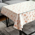 thumbnail image 5 of Vintage Floral Tablecloth PVC Waterproof Oilproof Kitchen Table Cover Lace Pattern Dining Table Protector Desk Cover Coffee Table Mat Washable, 5 of 5