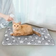 thumbnail image 2 of Hvmvliv Cats Bed 16x24 inch Winter Thick Warm Mattress Pet Sleeping Pad Soft Comfy Non-Slip Pet Bed Suitable for Indoor Small Cats and Dogs, 2 of 7