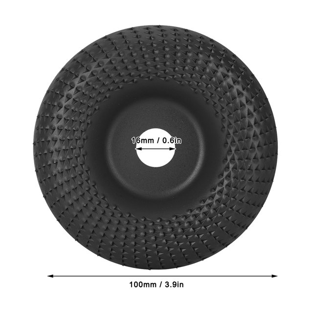 Disco para Tallar Madera, Muela Abrasiva de Acero para Carpintería, Accesorios para Amoladora Angular, Amoladora de Madera, Disco Moldeador de Molienda de Madera, HerramientA