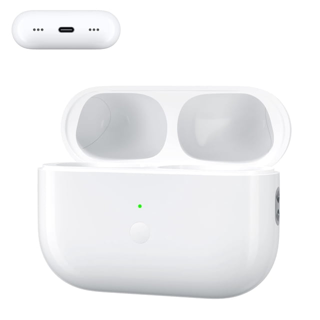 Estuche de carga inalámbrica para AirPods Pro 1.er y 2.º con puerto tipo C