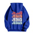 thumbnail image 3 of MHFRRA Sudaderas Casuales para Hombre para Uso Diario, Sudaderas Estampadas de Corte Relajado para Otoño E Invierno, Fáciles de Cuidar, Elegantes y Cómodas Azul, 3 of 4