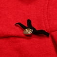 thumbnail image 6 of Richie House Girls' Sweet Wool Dress with Lapel Collar RH1396, 6 of 7