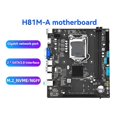 thumbnail image 5 of H81M-A Motherboard LGA-1150 CPU 2XDDR3 RAM Support -Compatible VGA for Desktop PC, 5 of 5