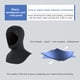 thumbnail image 4 of Capucha de buceo WDOplteas 3 mm UPF50+ neopreno para Hombres y Mujeres S/M, 4 of 9