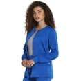 thumbnail image 6 of Dickies Balance Warm Up Scrubs Jacket For Women Snap Front DK380, 6 of 7