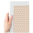 thumbnail image 4 of PinPix ArtToFrames 22x34 Custom Cork Bulletin Board Light Pink Diamond   Poster Board Has a Fabric Style Canvas Finish, Framed in Satin White Frame (PinPix-294), 4 of 6