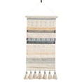 thumbnail image 3 of Saro Lifestyle Chunky Tassels Design Textured Woven Wall Hanging, 3 of 3