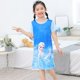thumbnail image 1 of Blancanieves Frozen Elsa Vestido de dormir para niños Puntada Manga corta Verano Nueva caricatura Princesa Chica Ropa de dormir Onesie Kids10 altura 105-115 cm Gao Jinjia LED, 1 of 2