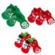 thumbnail image 4 of 4 juegos de calcetines de algodón antideslizantes para mascotas, perros, cachorros, gatos, con patrón navideño, talla XL (hombre de nieve navideño + ciervo navideño + árbol de Navidad), 4 of 7