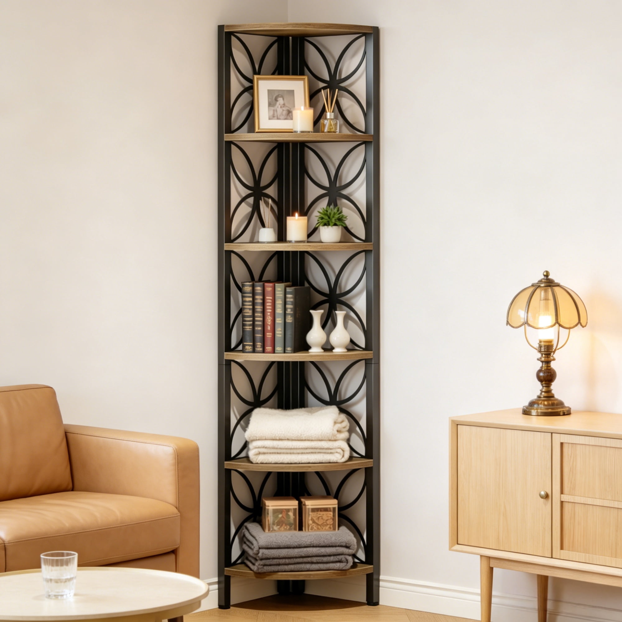 Bookshelf Corner Shelf