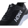 thumbnail image 3 of Hoka One One Bondi 7 Mens Running Shoes - Black/White - 9.5, 3 of 3