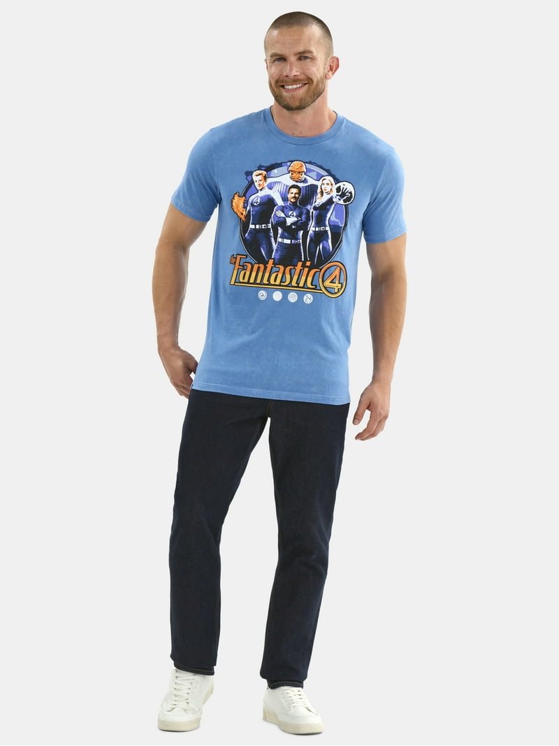 Fantastic Four Men's & Big Men's Graphic T-Shirt, Sizes S-3XL