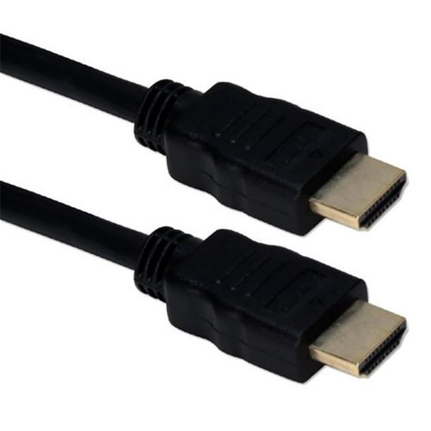 QVS Câble Vidéo/audio/réseau Blindé HDG-2MC, HDMI, Noir