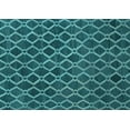 thumbnail image 1 of Ahgly Company Indoor Rectangle Abstract Light Blue Contemporary Area Rugs, 2' x 5', 1 of 4