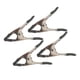 thumbnail image 4 of 4 piezas de abrazaderas de resorte flexibles pinzas de equipo mango cómodo Clips de fondo portátiles para ropa de estudio fotográfico vestido de, 4 of 9