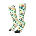 thumbnail image 2 of Balery Floral Vintage Fun Novelty Socks Men'S Women'S Crew Socks Funny Crazy Novelty Socks Quirky And Cool Socks, 2 of 9