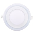 thumbnail image 3 of lámpara plafón flat halo de techo brillante 1 luz neutra 4 piezas, 3 of 7