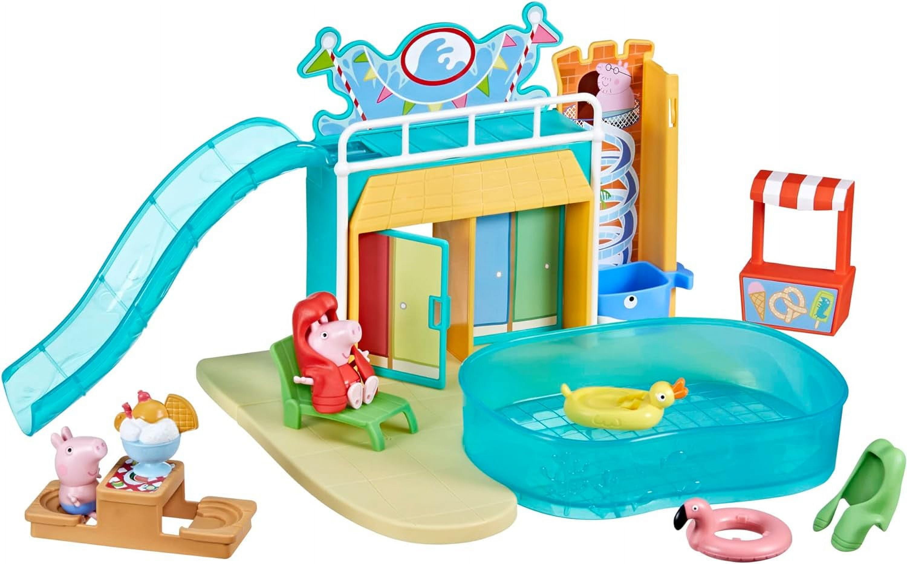 Peppa Pig Toys Peppa's Waterpark Playset, Peppa Pig Playset with