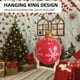 thumbnail image 5 of Artículos de decoración Irfora Globo inflable de Navidad, bola de Navidad de PVC, adorno impermeable de gran tamaño para decoración de patio, fiesta de boda al aire libre, Navidad, Año Nuevo Irfora Artículos de decoración, 5 of 7