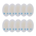 thumbnail image 1 of 10 almohadillas de gel antiabrasión para el talón, antideslizantes, resistentes a las ampollas, para zapatos de tacón alto, talla 4, 1 of 5