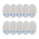 thumbnail image 1 of FELTECHELECTR 10 almohadillas de gel antiabrasión para el talón, antideslizantes, resistentes a las ampollas, para zapatos de tacón alto, talla 4, 1 of 6