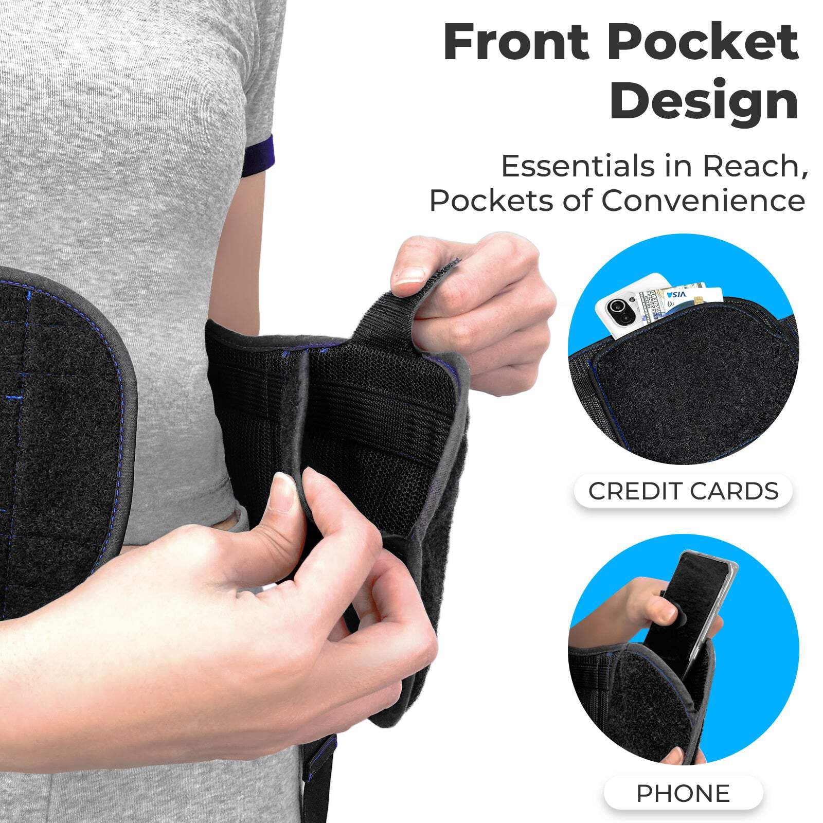ZOYER Recovery Back Brace w/ Lumbar Support