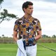 thumbnail image 3 of Balery Spooky Cats And Halloween Pumpkins Camisa Polo de Hombre con Estampado, de Manga Corta y Tejido Medio, Camisa Tipo Golf Polo-Large, 3 of 6