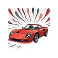 thumbnail image 5 of cartoon Car Theme Stickers, Waterproof Car Theme Sticker for Water Bottle Laptop Phone Cases Planner Skateboard Luggage Helmet Party Favor Decor, Ideal for Adults Teens Teacher Rewards, 5 of 9
