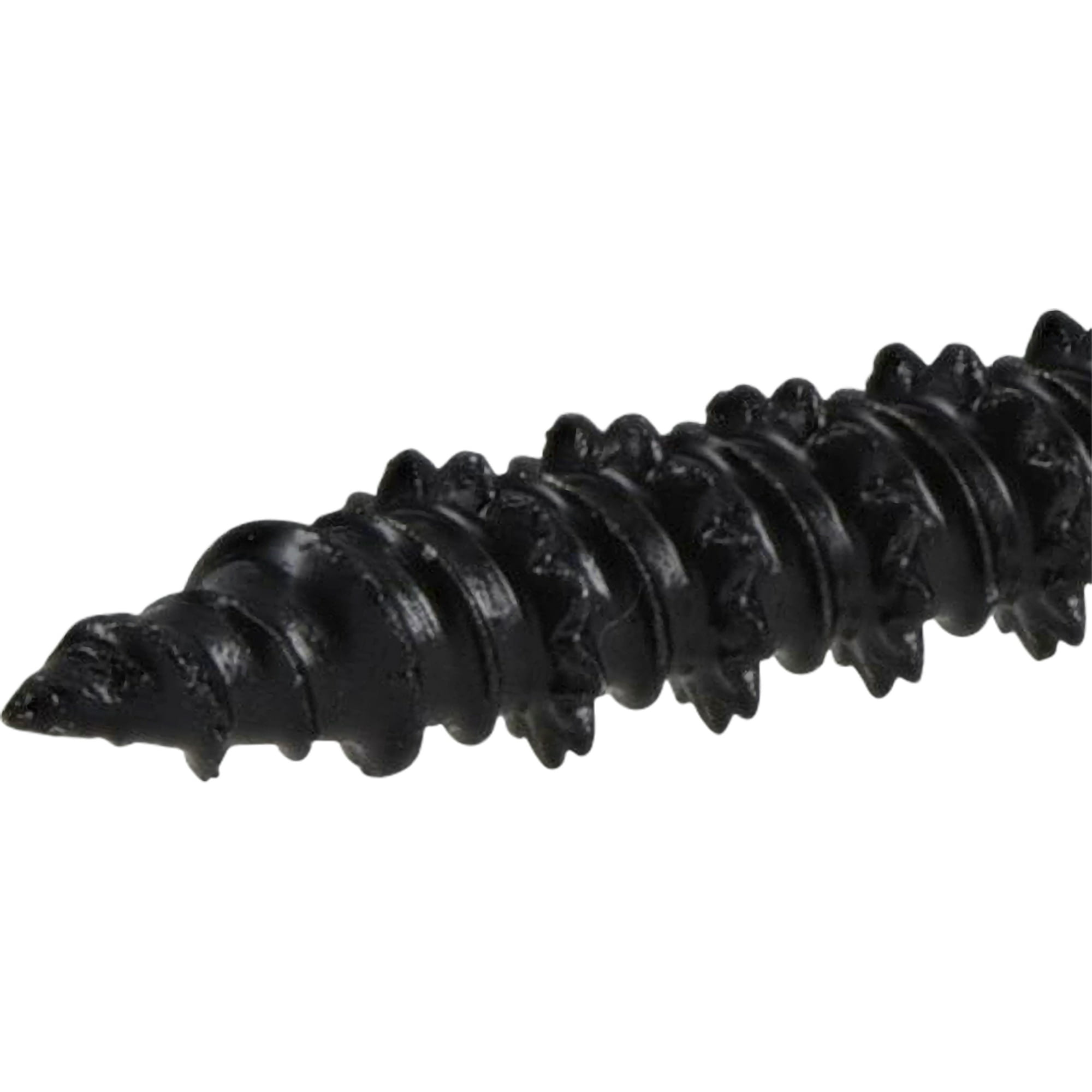 (2 pack) Hillman Concrete Screw Anchors, 3/16 x 1-3/4", Steel, Corrosion Resistant, Black, 12 sets