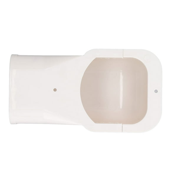 Outdoor AC Tubing Cover, Lightweight PVC Decorative Line Cover Easy Installation Compatibility For Mini Split Or Central Air Conditioning