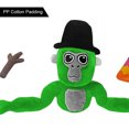 thumbnail image 3 of Muñeco Peluche Con Etiqueta Gorila Mono Juguete Ultrasuave, 3 of 9