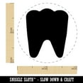 thumbnail image 2 of Tooth Dentist Self-Inking Rubber Stamp Ink Stamper - Red Ink - Mini 1/2 Inch, 2 of 7