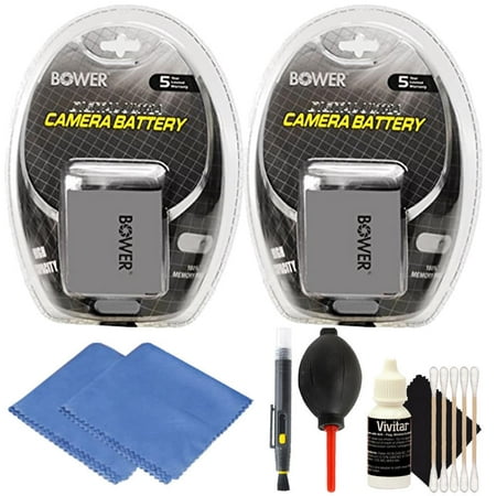 LP-E10 Replacement Battery (2x) Kit for Canon EOS Rebel T3, T5, T6 D-SLR Camera
