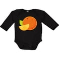 thumbnail image 3 of Inktastic Orange Fruit Boys or Girls Long Sleeve Baby Bodysuit, 3 of 5