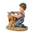 thumbnail image 3 of Estatua de niño y perro perfecl decorativa para mesa 115 x 8 x 14 cm, 3 of 8