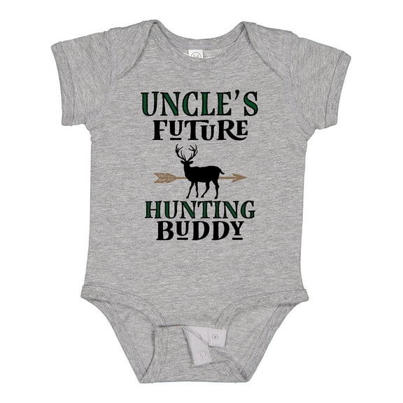 Inktastic Uncle Future Hunting Buddy Boys Boys Baby Bodysuit