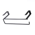 thumbnail image 1 of Bewildely Portarrollos de papel higiénico, estantes de organización, colgador de armario, soporte Simple de Metal sin perforaciones, organizador de Almacenamiento y organización del hogar Negro Bewildely HA024311-01, 1 of 6